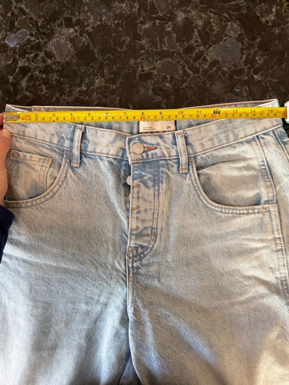 We the Free Good Luck Mid Rise Barrel Jeans Aegean - Picture 3 of 4